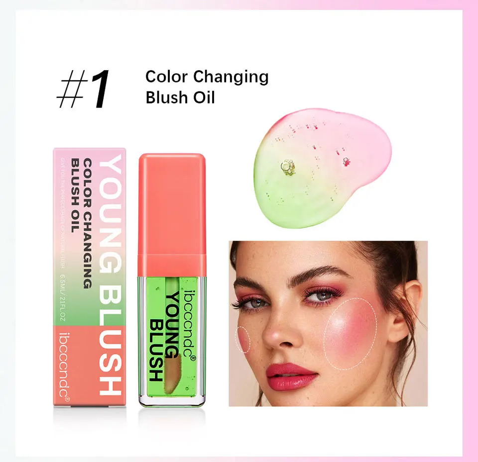 Color-Changing Blush Oil