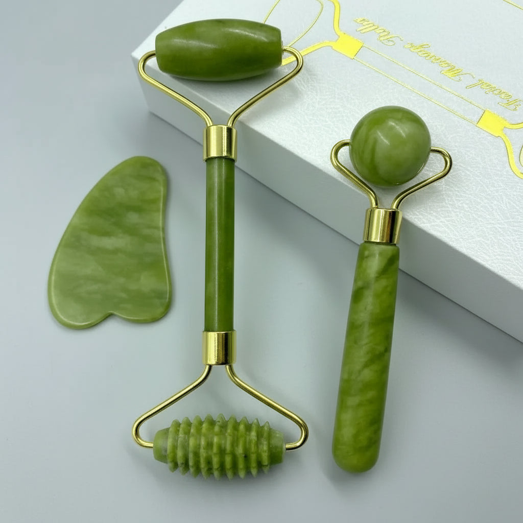Jade Roller & Gua Sha Set