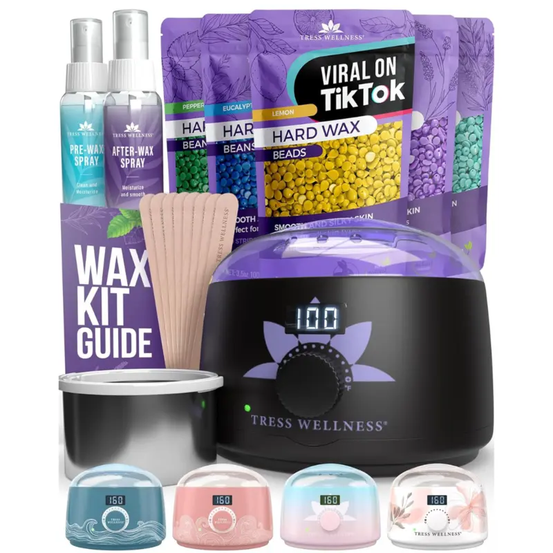 Hair Removal Cream & Wax Kit