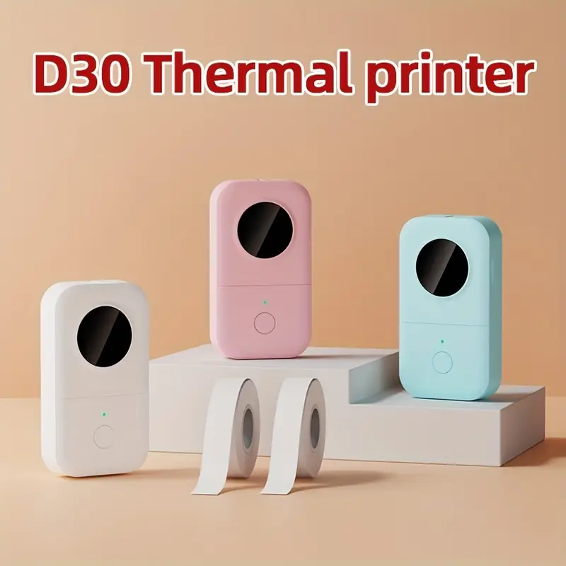 Inkless Thermal Label Printer