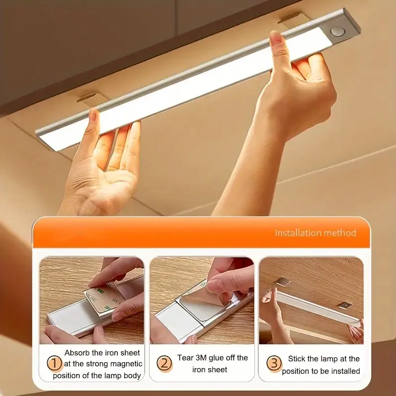 LED Motion-Sensor Cabinet Light